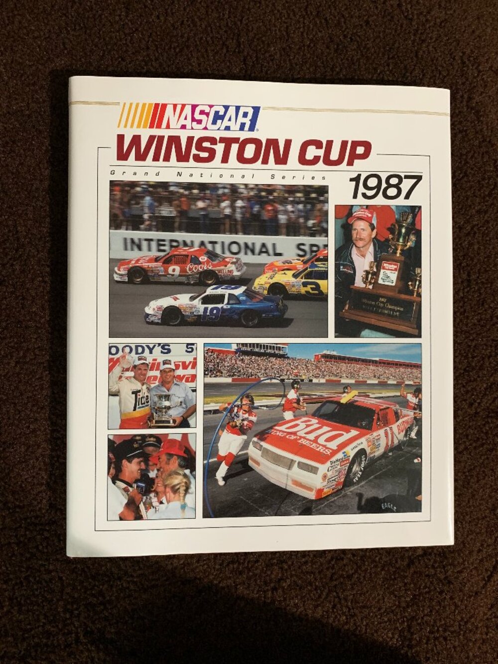 Nascar Winston Cup Book    " Dale Earnhart Champion"